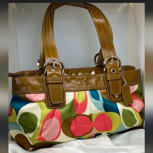 Coach Soho Multicolor Bag - Picture 1 of 6